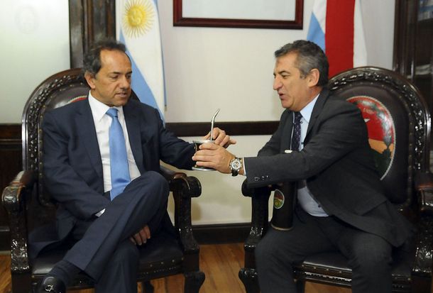 Scioli confirmó que de llegar a la Rosada Urribarri será su ministro del Interior