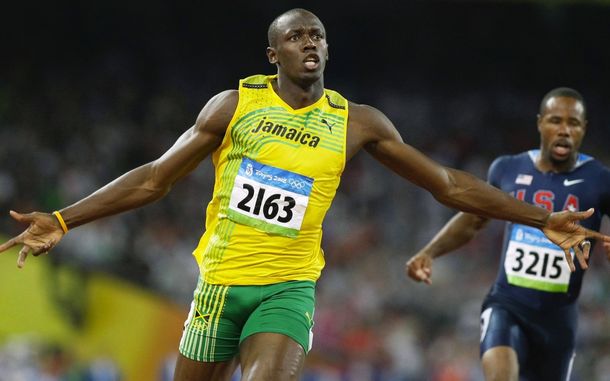 Usain Bolt llega a la Argentina y correrá contra gente común