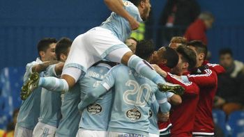 en un vibrante partido, el celta de berizzo vencio al atletico de simeone y se metio en las semifinales en un vibrante partido, el celta de berizzo vencio al atletico de simeone y se metio en las semifinales