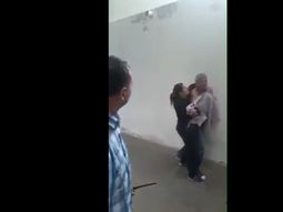 Una de las violentas escenas que testigos presenciaron en San Juan