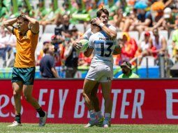 Contundente triunfo de Los Pumas 7s a Australia en el Circuito Mundial de Sudáfrica Contundente triunfo de Los Pumas 7s a Australia en el Circuito Mundial de Sudáfrica