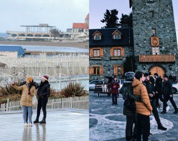 Vacaciones de invierno en Mar del Plata y Bariloche.