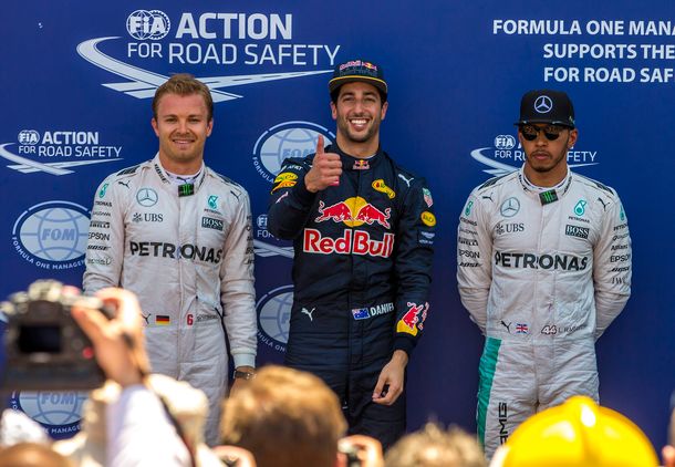 Ricciardo marcó la pole position en el GP de Mónaco