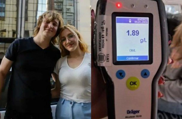 Iñaki Gutiérrez y Eugenia Rolón.