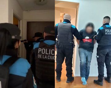 Robo frustrado en Mataderos: la Policía de la Ciudad lo encontró escondido en el baño