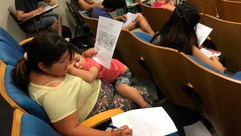 La emotiva foto que publicó un profesor durante un exámen La emotiva foto que publicó un profesor durante un exámen