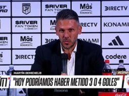 Demichelis, sobre el triunfo de River: Ganamos jugando bien