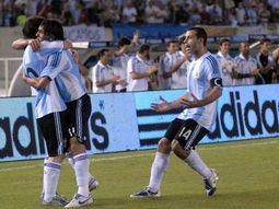 Gol Messi contra Venezuela