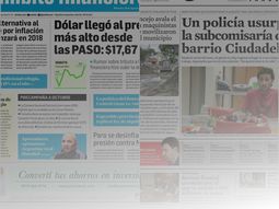 Tapas de diarios del miércoles 30 de agosto de 2017 Tapas de diarios del miércoles 30 de agosto de 2017