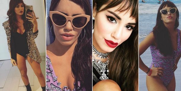 Lali Espósito, en Puerto Rico: malla enteriza y vestuario ultra hot sobre el escenario