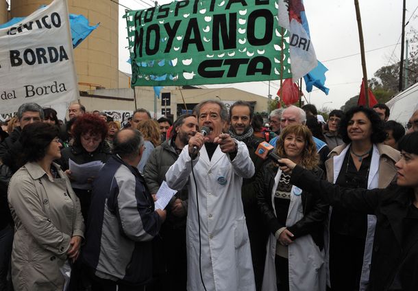 Trabajadores de la Salud protestan contra el Gobierno porteño