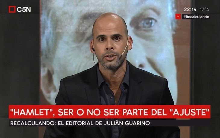Julián Guarino partió de Hamlet para su editorial en Recalculando