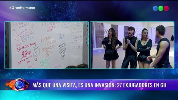 El especial regalo que los exjugadores le hicieron a los finalistas de Gran Hermano