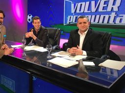 Matías junto a Martín Reich y Leandro Buonsante