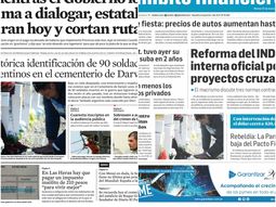 Tapas de diarios del martes 27 de marzo de 2018