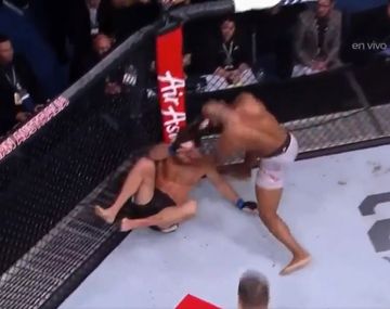 Romero noqueó a&nbsp;Rockhold en MMA