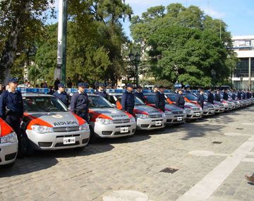 Móviles policiales