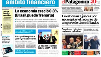 Tapas de diarios del miércoles 24 de mayo de 2017 Tapas de diarios del miércoles 24 de mayo de 2017