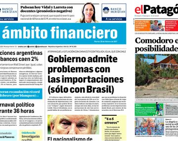 Tapas de diario del martes 28 de febrero de 2017