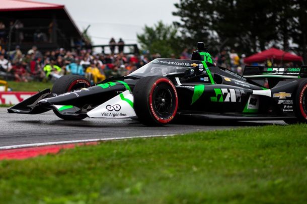 Canapino terminó lejos de la punta en Mid-Ohio por el IndyCar