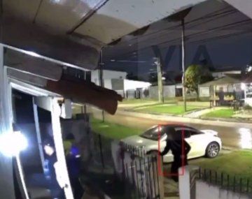 Video: los reflejos de una madre para salvar a sus hijos de un robo en Llavallol
