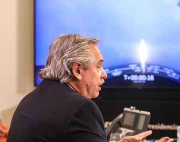 Alberto celebró el lanzamiento del Saocom: Pensar que Ciencia no era un Ministerio
