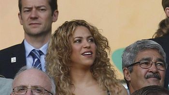 ¡una cabala de lujo! shakira alento a pique desde la tribuna ¡una cabala de lujo! shakira alento a pique desde la tribuna