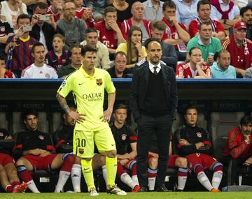 Guardiola dijo que Messi seguirá en Barcelona