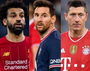 Messi compite contra Lewandoski y Salah por el premio The Best