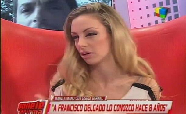 Gisela Bernal volvió a hablar: A Francisco Delgado lo quiero mucho