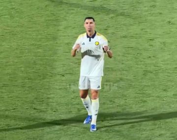 La polémica reacción de Cristiano cuando le cantaron por Messi en Arabia Saudita
