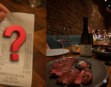 Una pareja gastó $451.400 en un restaurante de Chacarita y el ticket es viral: todo lo que comieron