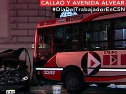 Ocurrió en Callao y Marcelo T de Alvear