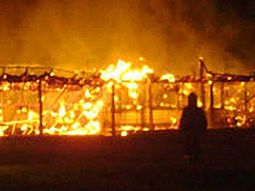 Incendio monteros