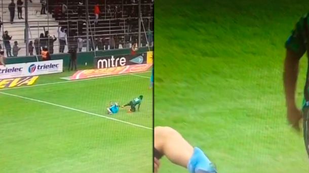 Sin consuelo: la escalofriante fractura expuesta de un jugador de Temperley