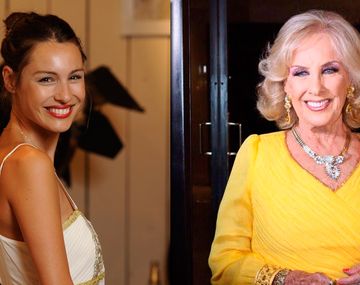 Habló Pampita tras los dichos de Mirtha sobre su romance