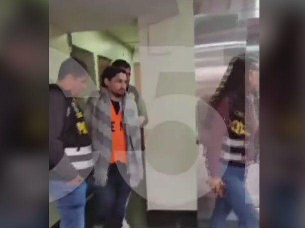 Así trasladaron a Matías Ozorio para su deportación a Argentina