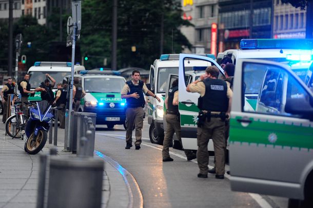 Las imágenes del tiroteo en Munich que dejó al menos seis muertos