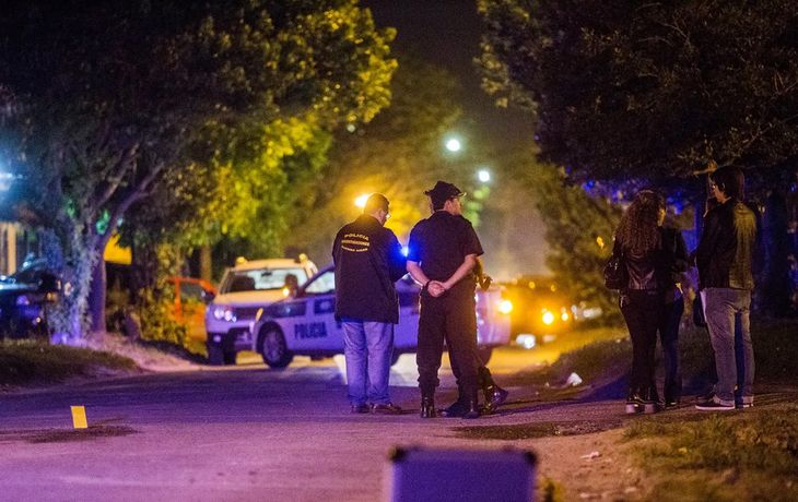 La víctima se llamaba Gustavo Ariel Areco, quien murió este domingo por la noche tras recibir varios disparos. Foto:0221.