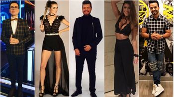 Polino, Zaccanti, Tinelli, Chechu Bonelli y Luis Fonsi Polino, Zaccanti, Tinelli, Chechu Bonelli y Luis Fonsi