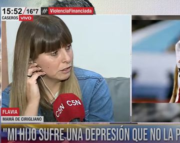 La mamá de Ezequiel Cirigliano pidió ayuda en Argenzuela de C5N: teme por la vida de su hijo