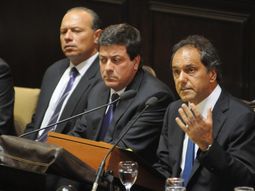 Daniel Scioli y Gabriel Mariotto Daniel Scioli y Gabriel Mariotto