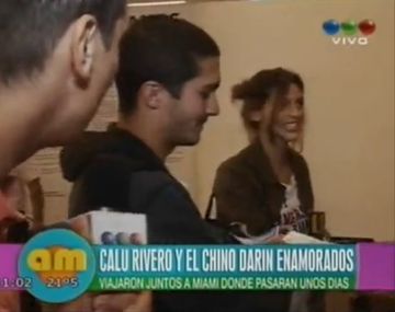 Calu Rivero y el Chino Darín