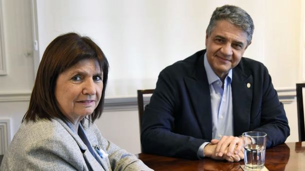 Patricia Bullrich y Jorge Macri.