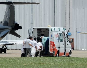Gioja habló por primera vez después del accidente