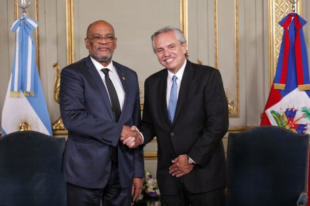 Alberto Fernández reafirmó los lazos y valores históricos con Haití