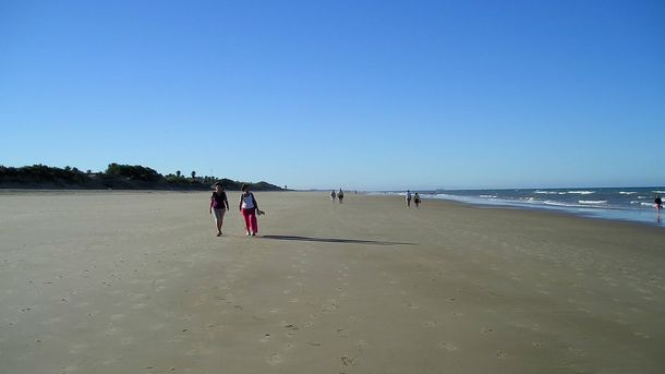 La playa Las Tres Piedras