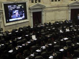 La Cámara de Diputados durante la última sesión de 2016