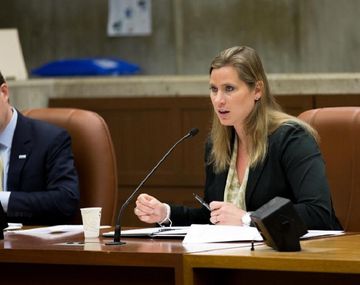 La estadounidense Angela Ruggiero, una integrante de los Miembros Ejecutivos del COI