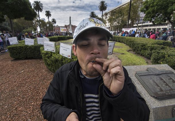 Las fotos de la marcha mundial de la marihuana en todo el país